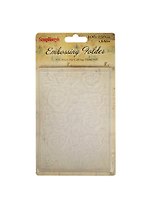 Форма для эмбоссирования Завитки (SCB20022738) (106х150мм) (ScrapBerry`s) (блистер)