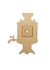 Основа для часов из МДФ Самовар (1109433) (23х17х0,6см) (упаковка)