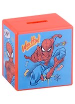 Копилка-сейф Человек-паук Spider-man (металл) (9х9)
