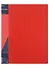 Папка 30ф А4 "STANDARD" пластик, красная - 0