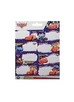 Наклейки для тетрадей "Cars" 7,7*3,9см, 2л в упаковке, Disney