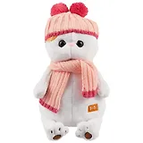 Игрушка мягкая Budi Basa, Ли-Ли в розовой шапке с шарфом, 27см