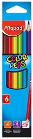Карандаши цветные Maped, Color'Peps, 6 цветов