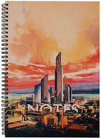 Тетрадь общая «Business city», 80 листов в клетку, А4 - Listoff