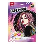 Скретчинг K-POP "Девушка-айдол" 30*40 см