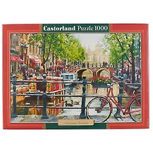 Пазл «Пейзаж Амстердам» 1000 элементов, Castorland