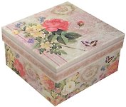Коробка подарочная "Букет", 13*13*7.5см