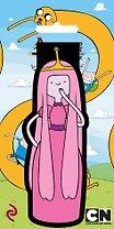 Adventure time Закладка фигурная Принцесса Бубльгум