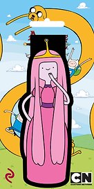 Adventure time Закладка фигурная Принцесса Бубльгум
