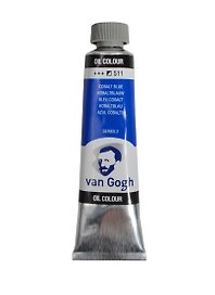 Краска масляная «VAN GOGH» кобальт синий, туба 40мл, Royal Talens