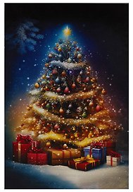 Коробка подарочная "Елочка с иголочки" 30.5*20*13см, Новый год, картон
