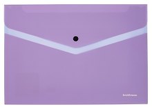 Папка -конверт А4 на кнопке «Soft Manga», в ассортименте, Erich Krause
