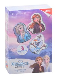 Набор для творчества LORI Магниты из гипса Disney "Холодное сердце"