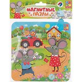 Магнитные пазлы Vladi Toys Мышата 17 деталей VT3204-14