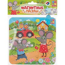 Пазл «Мышата» 17 элементов, магнитный, Vladi Toys