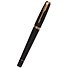 Ручка перьевая Parker, Urban Muted Black GT, синяя - 0
