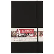 Скетчбук «Art Creation», чёрный, 80 листов, А5