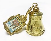 Колокольчик на холодильник Спас-на-Крови золото [ВЕ1-10001]