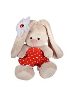 Мягкая игрушка Зайка Ми с божьей коровкой (15 см) (SidXm-130)