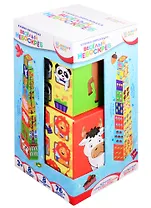 Кубики-пирамидка Bright Kids Серия Разумные детки Весёлый небоскрёб И-5033