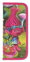Пенал 2-створчатый узкий "Trolls", без наполнения