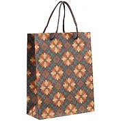 Пакет А5 24*19*8 «Восточные мотивы» крафт, женск.