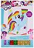 Аппликация из фольги Радуга My Little Pony (03187) (17х23см) (фольга/5цв.) (3+) (упаковка) (My Little Pony) - 0