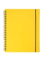 Тетрадь 80 листов, клетка, "Favorite Color. Neon Yellow" спираль