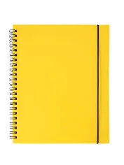 Тетрадь 80 листов, клетка, "Favorite Color. Neon Yellow" спираль