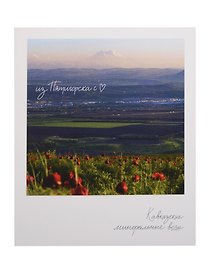Открытка одинарная "Пятигорск. Маки" фото