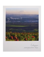 Открытка одинарная "Пятигорск. Маки" фото