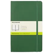 Записная книжка Moleskin Classic Soft Large, зелёная, 96 листов, А5
