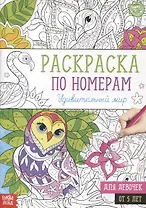 Раскраска по номерам «Удивительный мир»