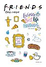 Набор стикеров. Friends (формат А5, в пакете)