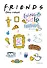 Набор стикеров. Friends (формат А5, в пакете) - 0