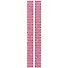 Стразы-полоски Алые (6.5*33) - 1