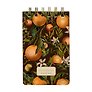 Блокнот А6 60л лин. "FLORA.PARADISE.ORANGES" тверд.обл., мат.лам.soft-touch, фольга, спираль, BrunoVisconti