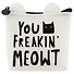 Кошелек на молнии Cats (силикон) (11х10) (ПВХ бокс), в ассортименте - 0