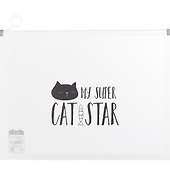 Папка на молнии A4 «Kitty», с расширением, в ассортименте - 2