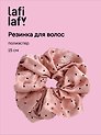 Резиночка Горошек (розовая) (полиэстер) (15см) (12-20262703-1) (Lafilaf)
