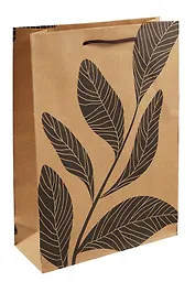 Пакет А4 32*23*9  "Ветка"крафт, женск.