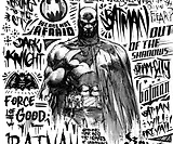 Скетчбук "Вселенная DC. Batman", 96 страниц