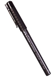 Гелевая ручка черная автоматическая, Vision 5417, Faber-Castell