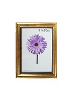 Фоторамка пластик 21*30 "Agatha" золотая, 100 рамок