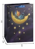 Пакет А3 42*32*11,5 "Cosmos cats" дет., бум.мат.ламинат  - 1
