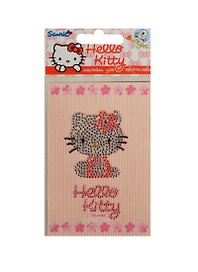 Кристальные наклейки Цветочки (HKCr04)
