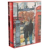 Фотоальбом на 200 фото London Акварель (10х15) (коробка) (12-23848-F002) - 0