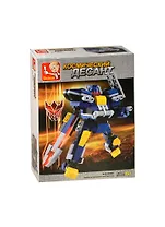 Конструктор пластмас. Космич. десант Робот с угл. мечом (M38-B0387) (277дет.) (Sluban) (6+) (коробка)