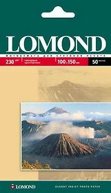 Фотобумага глянцевая Lomond, А6, 230 г/м2, 50 листов