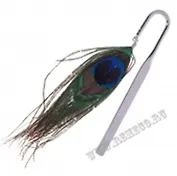 Закладка для книги "Перо" (174206) (13см) (Ремеко РС)